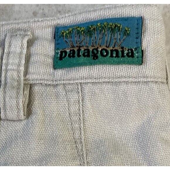 Patagonia 90s Pants‎ Size 32 Palm Tree Tag Cotton 2 Tuck Bottom Sustainable RARE